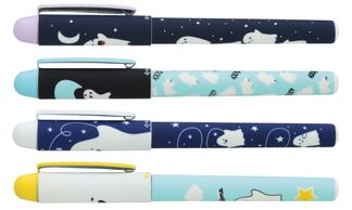 Plumink plastique INK Petit fantôme 4 designs assortis