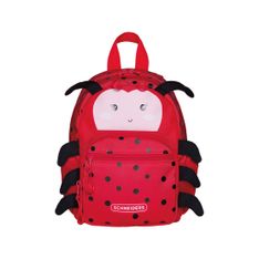 Sac à dos WALKER Maternelle Mini Lilo Ladybug fantaisie - 1 Compartiment coloris rouge