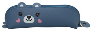 Trousse berlingot SCHOOL Animalious coloris bleu