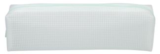 Trousse rectangulaire SCHOOL Green Mesh clear coloris vert clair