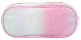 Trousse ovale SCHOOL Holographic coloris rose