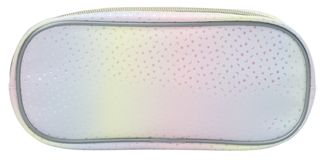 Trousse ovale SCHOOL Holographic coloris mauve
