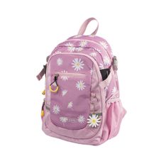 Sac à dos WALKER Maternelle Maxi Daisy fantaisie - 2 Compartiments coloris pink