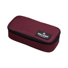 Plumier WALKER Pure Eco 1 compartiment coloris maroon