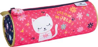 Trousse ronde Chaton - 1 compartiment - Oberthur