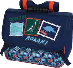 Cartable Dino - 38 cm - 2 compartiments - Oberthur
