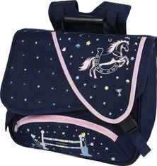 Cartable Cheval - 38 cm - 2 compartiments - Oberthur