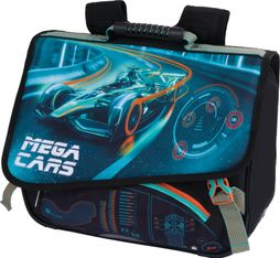 Cartable Megacars ou Megabikes - 38 cm - 2 compartiments - Oberthur