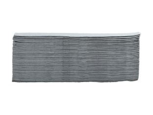 Pronappe - 40 Serviettes - Taille 20 x 20 cm - jetable - gris