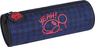 Trousse ronde Muy Pop Collège - 1 compartiment - Oberthur