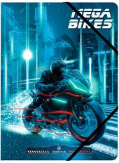 Chemise A4 Megabikes - 24 x 32 cm - Oberthur