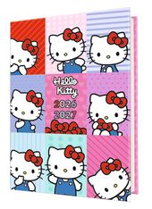 Agenda Hello Kitty - 1 jour par page - 12,5 x 17,5 cm - Oberthur