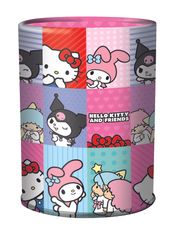 Pot a crayons Hello Kitty and Friends - 6,7 x 10,7 cm - Oberthur