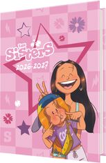 Agenda Les Sisters - 1 jour par page - 12,5 x 17,5 cm - Oberthur