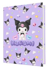 Agenda Kuromi - 1 jour par page - 12,5 x 17,5 cm - Oberthur