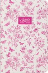 Agenda Windsor - 1 semaine sur 2 pages - 10 x 15 cm - floral - Oberthur