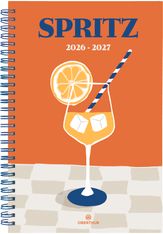 Agenda wire'o Afterwork - 1 semaine sur 2 pages - 10 x 15 cm - spritz - Oberthur