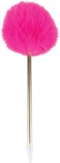 Styllo bille Pompon rose - Oberthur