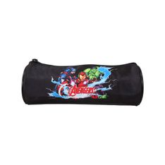 Trousse ronde Avengers - 1 compartiment - Noir - Bagtrotter
