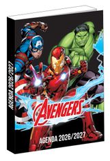 Agenda Avengers - 1 jour par page - 12x17 cm - Noir - Bagtrotter