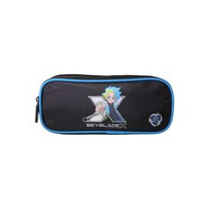Trousse rectangulaire Beyblade X - 2 compartiments - Noir - Bagtrotter