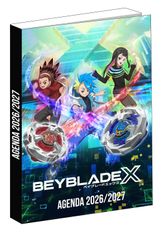 Agenda Beyblade X - 1 jour par page - 12x17 cm - Multicolor - Bagtrotter