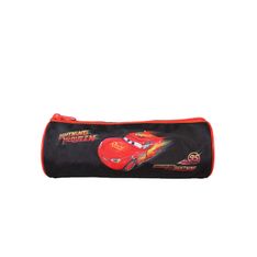 Trousse ronde Cars - 1 compartiment - Noir - Bagtrotter