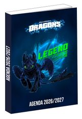 Agenda Dragon - 1 jour par page - 12x17 cm - Marine - Bagtrotter