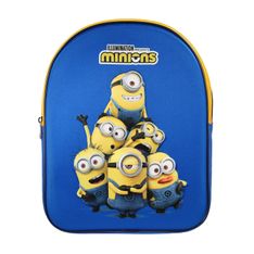 Sac à dos baby 3D Les Minions - 1 compartiment - Bleu - Bagtrotter