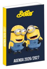 Agenda Les Minions - 1 jour par page - 12x17 cm - Marine - Bagtrotter