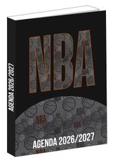 Agenda NBA - 1 jour par page - 12x17 cm - Noir - Bagtrotter