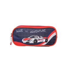 Trousse rectangulaire Phileas Voiture - 2 compartiments - Marine - Bagtrotter