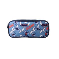 Trousse rectangulaire Stitch - 2 compartiments - Bleu - Bagtrotter