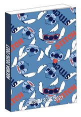 Agenda Stitch - 1 jour par page - 12x17 cm - Bleu - Bagtrotter