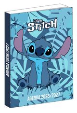 Agenda Stitch - 1 jour par page - 12x17 cm - Bleu - Bagtrotter