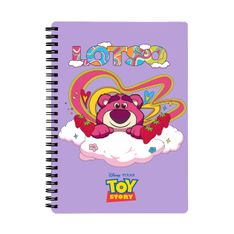 Cahier de texte Toy Story - 18x22 cm - Rose - Bagtrotter