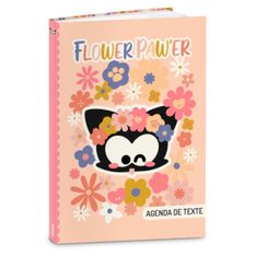Agenda de texte Chacha - 15x21 cm - 2 décors assortis - Kid'Abord