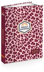 Agenda rembordé French Disorder - 1 jour par page - 12x17 cm - 2 décors assortis - Kid'Abord