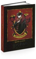 Agenda rembordé Harry Potter - 1 jour par page - 12x17 cm - 2 décors assortis - Kid'Abord