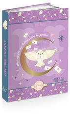 Agenda rembordé Hedwig - 1 jour par page - 12x17 cm - 2 décors assortis - Kid'Abord