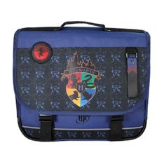 Cartable Harry Potter Hogwarts - 38 cm - 2 compartiments - Marine - Kid'Abord
