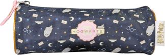 Trousse ronde Hedwig - 1 compartiment - Marine - Kid'Abord