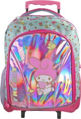 Sac à dos à roulettes My Melody - 2 compartiments - Rose - Kid'Abord