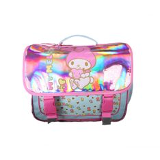 Cartable My Melody - 38 cm - 2 compartiments - Rose - Kid'Abord