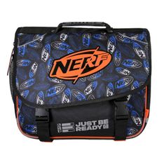 Cartable Nerf - 38 cm - 2 compartiments - Noir - Kid'Abord