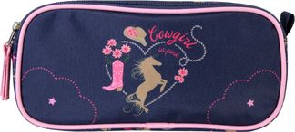Trousse rectangulaire Stalla Bianca - 2 compartiments - Marine - Kid'Abord