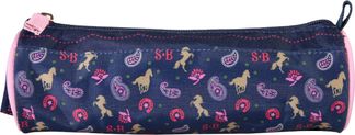 Trousse ronde Stalla Bianca - 1 compartiment - Marine - Kid'Abord