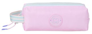 Trousse Marshmallow Aura - 2 compartiments - Rose - Marshmallow