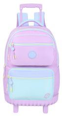 Sac à dos à roulettes Marshmallow Bestie - 2 compartiments - Violet - Marshmallow