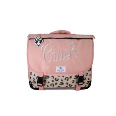 Cartable réversible 38 cm Crush - 2 compartiments - Rose - Pol Fox